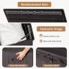 imageDevoko 30 Gallon Resin Deck Box Outdoor Indoor Waterproof Storage Box for Patio Furniture Pool Accessories Storage for Cushion Garden Tools 30 Gallon BrownDeep Brown