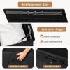 imageDevoko 30 Gallon Resin Deck Box Outdoor Indoor Waterproof Storage Box for Patio Furniture Pool Accessories Storage for Cushion Garden Tools 30 Gallon BrownBlack