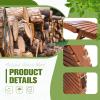 imageDevoko Patio Chaise Pool Lounge Outdoor Folding Wooden Lounge Chair for Outside Waterproof Lounge Chair 2 Piece2