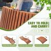 imageDevoko Patio Chaise Pool Lounge Outdoor Folding Wooden Lounge Chair for Outside Waterproof Lounge Chair 2 Piece2