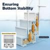 imageDevoko Above Ground Pool Ladder with NonSlip Steps Heavy Duty Swimming Pool Ladder with Double Handrailsamp4 Stairs for 48 to 54 inch Inground and Pools Above Ground WhiteWhite