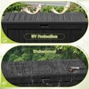 image:imageDevoko 100 Gallon Outdoor Storage Box Waterproof Resin Deck Box for Patio Furniture Lockable Container for Garden Cushions amp Pool Supplies Black 100 GallonBlack