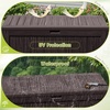 image:imageDevoko 100 Gallon Outdoor Storage Box Waterproof Resin Deck Box for Patio Furniture Lockable Container for Garden Cushions amp Pool Supplies Black 100 GallonBrown