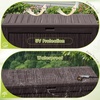 image:imageDevoko 29 Gallon Waterproof Outdoor Storage Box Resin Deck Box Lockable and UV Resistant for Patio Furniture Garden Tools Black 29 GallonBrown