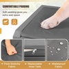 image:imageDevoko 29 Gallon Waterproof Outdoor Storage Box Resin Deck Box Lockable and UV Resistant for Patio Furniture Garden Tools Black 29 GallonGrey