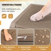 image:imageDevoko 29 Gallon Waterproof Outdoor Storage Box Resin Deck Box Lockable and UV Resistant for Patio Furniture Garden Tools Black 29 GallonLight Brown